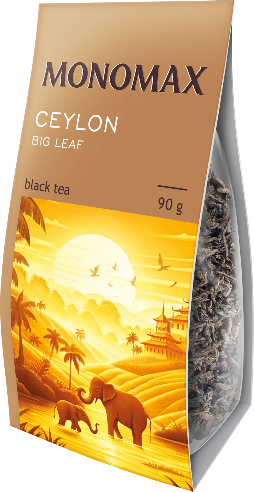 CEYLON — Loose-leaf tea in clear packaging · 90 g