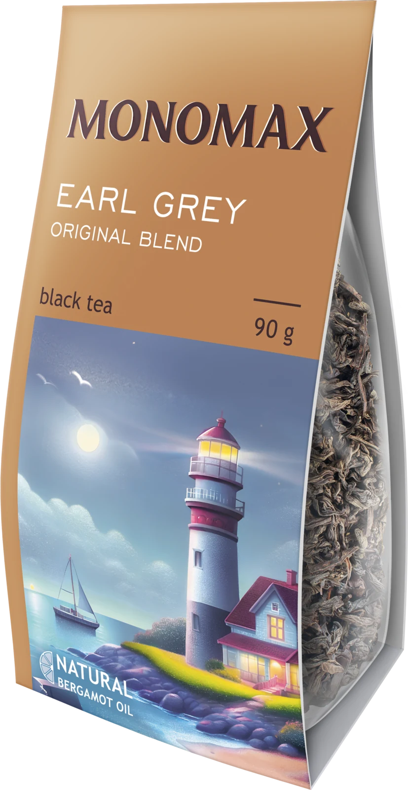 EARL GREY — Ceai vrac în ambalaj transparent · 90 g