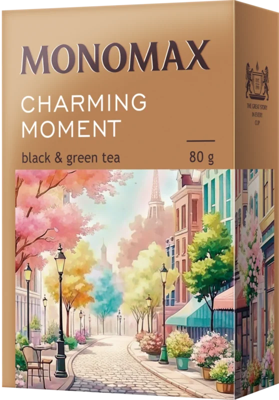CHARMING MOMENT — Loose-leaf tea in a cardboard pack · 80 g