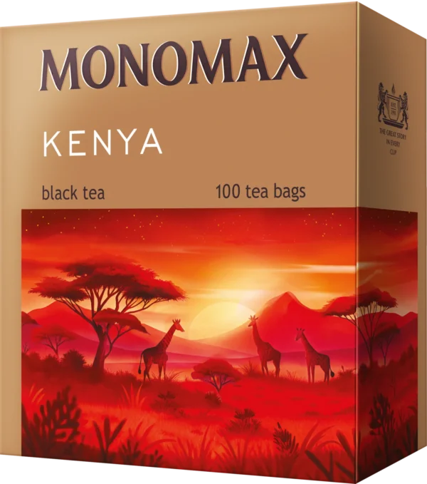 KENYA — Pliculețe de ceai cu fir · 100 × 2 g