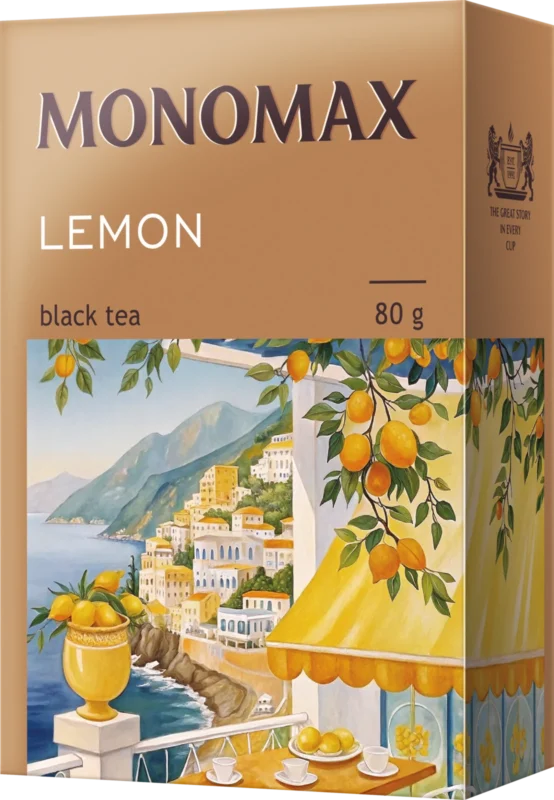 LEMON — Ceai vrac în ambalaj de carton · 80 g