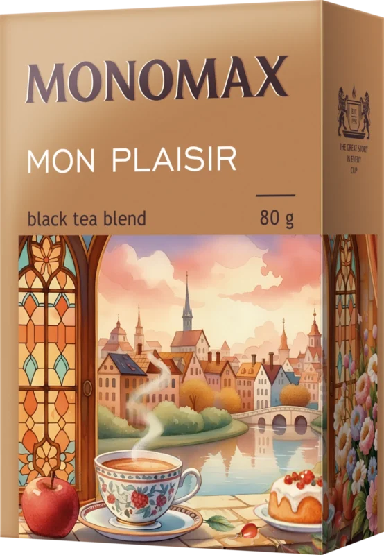 MON PLAISIR — Ceai vrac în ambalaj de carton · 80 g