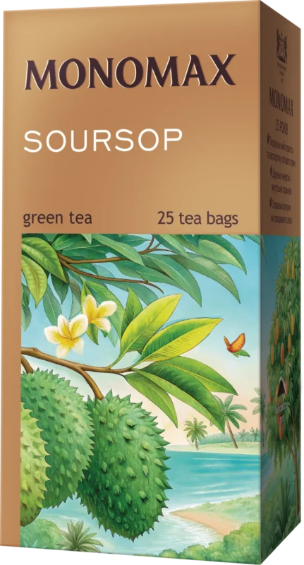 SOURSOP — Pliculețe ambalate individual · 25 × 1.5 g