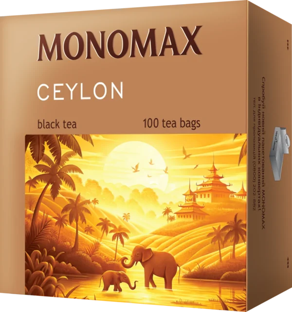 CEYLON — Tea bags with string · 100 × 2 g